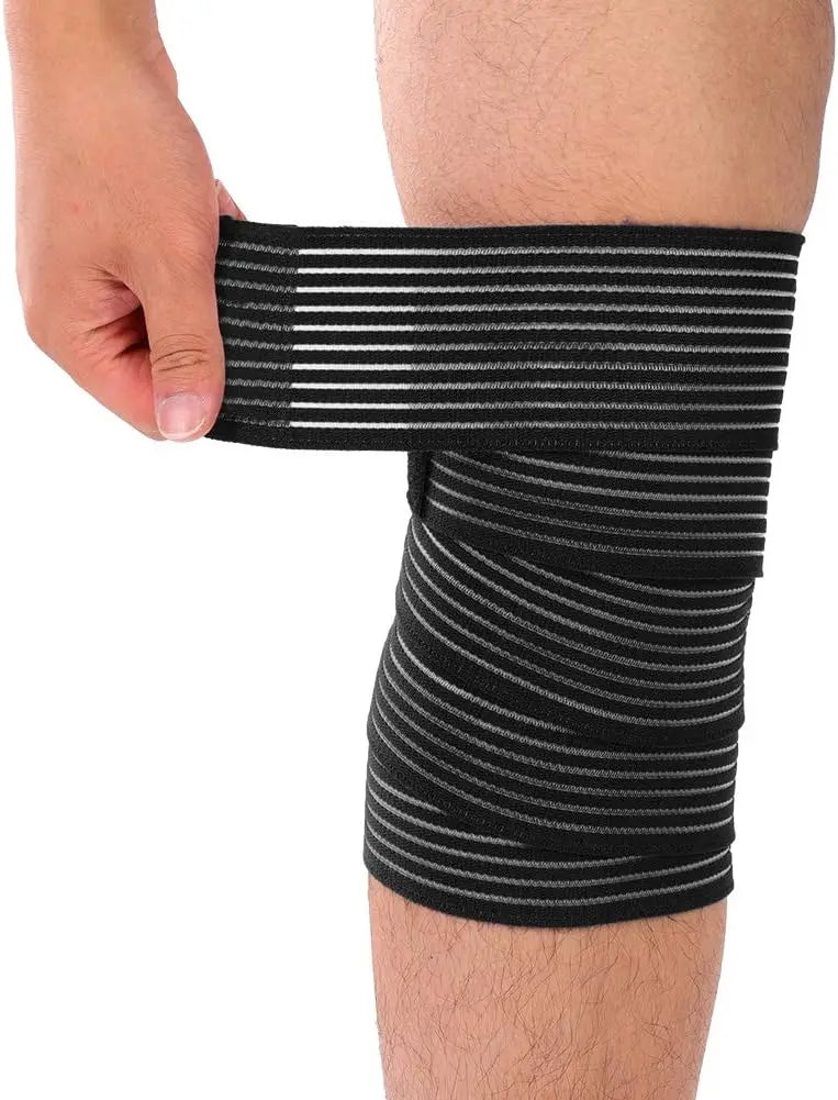 Bande de Compression Élastique Multifonction – Soutien Renforcé pour Genou, Coude et Jambe – MyPriority®