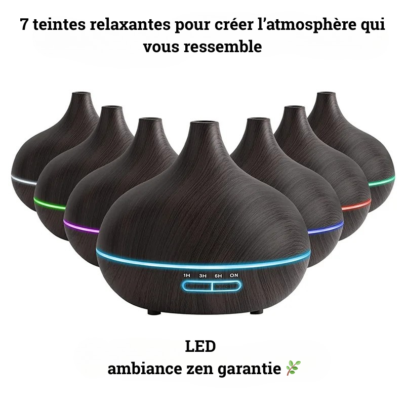 Diffuseur d’Huiles Essentielles & Humidificateur – Équilibre Naturel | MyPriority