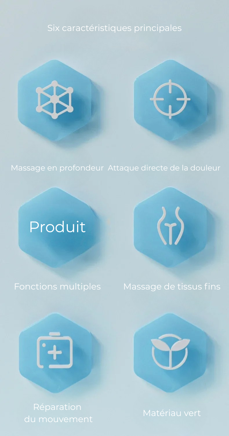Rouleau de Massage MyPriority – Mousse EVA 3D